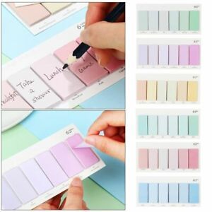 Tab Strip Office Supplies Memo Pad Sticky Notes Paster Sticker Index Flags
