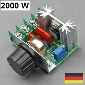 230V SCR Spannungsregler Drehzahlregler Leistungsregler Drehzahlsteller Dimmer