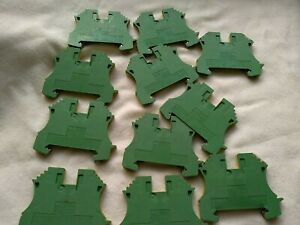 Weidmuller WPE 2.5 Terminator Blocks (one lot Of 11 pcs)