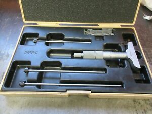 mitutoyo depth micrometer in like new condition (used very little).