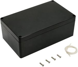 LeMotech ABS Plastic Electrical Project Case Power Junction Box, Project Box Bla