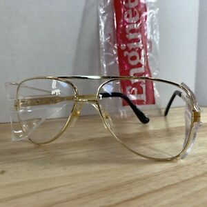 Crews Safety Glasses Eyeglasses Engineer Z87 UV Block FULL LENS w/Side Shields