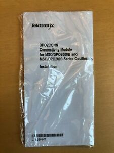 Tektronix Installation Manual for DPO2CONN Connectivity Module