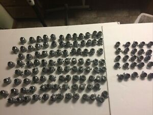 100 Bridgeport 1/2 In Squeeze Connectors &amp; 25 Eaton 1/2 In Set Screw Connectors