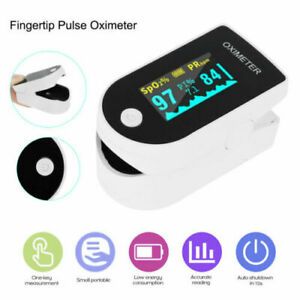 OLED Finger Pulse Oximeter Blood Oxygen Saturation Heart Rate SpO2 Monitor T