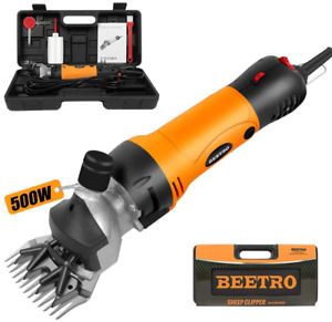 BEETRO 500W Electric Professional Sheep Shears, Sheep Clipper for Sheep Alpacas