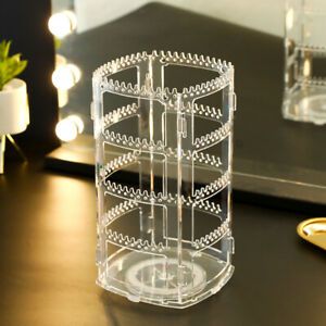 360 Rotating Earring Holder Organizer 4Tier Jewelry Rack Display Stand&amp;cc