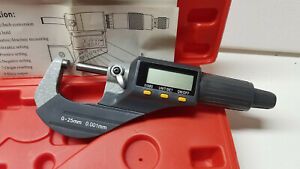 0-1&#034; Digital Micrometer - Mint - Never Used