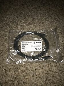 Zebra Symbol CBA-U21-S07ZBR Style 3 7ft USB Cable For Barcode Scanners