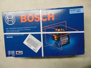 Bosch GLL3-300 360-Degrees 3-Plane Red Beam Self-Leveling Line Laser
