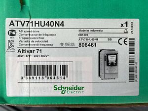 New Schneider Electric ATV71HU40N4 Speed Drive 5HP 460V Altivar 71 806461 8B1910