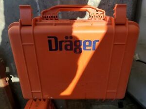 DRAGER CMS EMERGENCY RESPONSE KIT CHIP READER NICE, GUARANTEED &amp; CASE