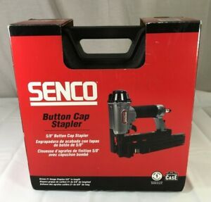 NEW Senco 5/8&#034; Button Cap Stapler 21 Gauge Staples Model 4A0001N