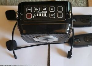WinBridge Voice Amplifier with Two Wireless Headset Microphones, with Case