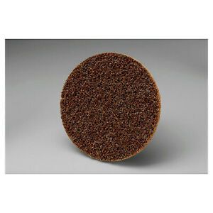 Scotch-Brite Roloc Discs, 4 In, 12,000 Rpm, Aluminum Oxide, Maroon
