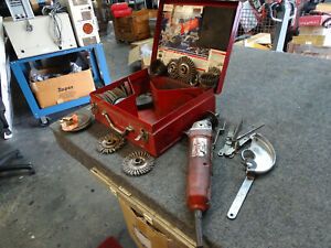 Milwaukee Mag Series 6148 4-1/2&#034; Heavy Duty Sander/Grinder w/ LOTS SUPPLIES