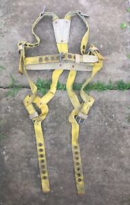 Miller Linemans Roofing Arborist Body Safety Harness 6490 Tree Stand Deer Hunter