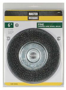 842875 6-Inch Fine Crimped Wire Wheel - Quantity 6