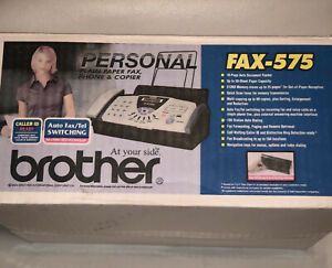 Brother FAX-575 Personal Fax with Phone and Copier New Unused Open Box