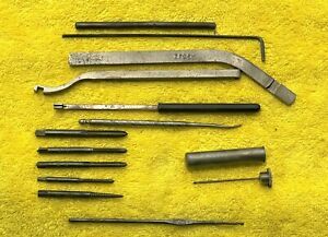 LOT OF 13 MACHINIST / GUNSMITH&#039;S / MECHANIC&#039;S TOOLS