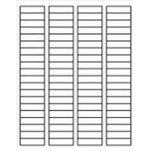 37100H 80-Up Sheet - Label:.5 x 1 3/4