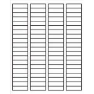 37100H 80-Up Sheet - Label:.5 x 1 3/4