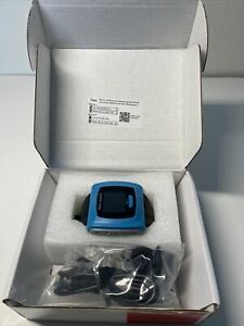 CONTEC CMS50F Wrist Pulse Oximeter with Finger Probe USB Cable / Charger - Blu