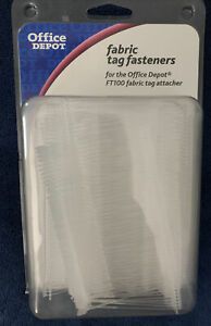 Office Depot FT100 Fabric Tag Attacher Device  Fastener 1000 Piece