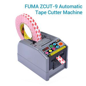 FUMA ZCUT-9 Electric Tape Cutter Machine Cut two volumes simultaneously tape