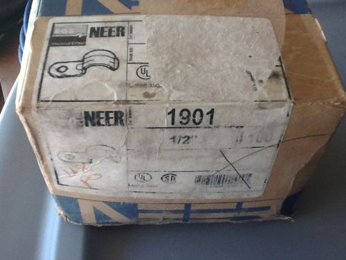 Neer 1901 1/2&#034; inch conduit/cable clamps (118) for sale