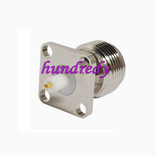 N type jack female 4 hole panel mount jack with solder post rf connector hot for sale