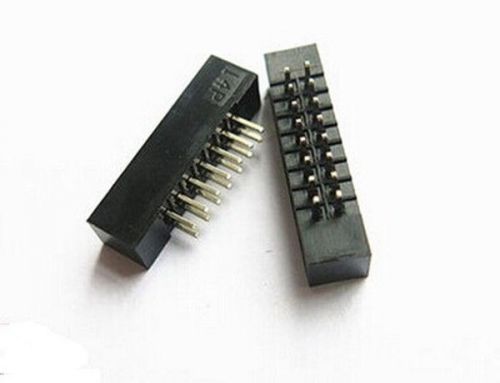 10 pcs 2.0mm 2*7 Pin 14 Pin Straight Male Shrouded PCB IDC Socket Box header