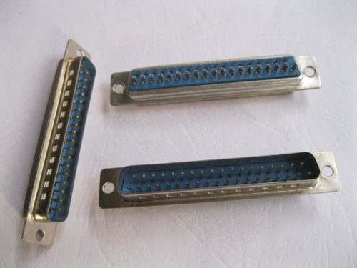 6 Pcs D-Sub 37 pin Male Solder Connector