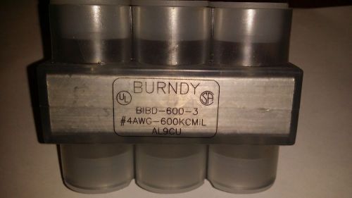 New burndy bibd-600-3 multitap tap connector 4awg - 600kcmil for sale