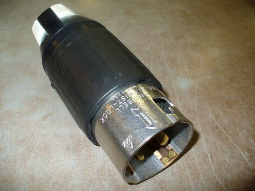 Electrical plug hubbell cs-8365c twist-lock. 50a, 250v 3 ph, 3 pole, 4 wire for sale