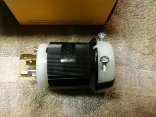 Hbl plug insulgrip twist lock 20a-250v  lot of 5 (5 plugs) for sale
