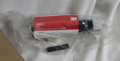 8 3M 8424-7 cold shrink Connector Insulator for #10-4 new Old Stock