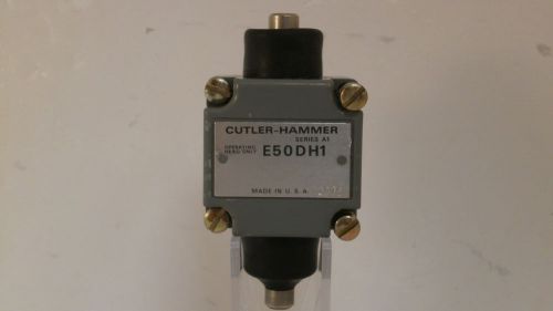 CUTLER HAMMER LIMIT SWITCH SIDE PUSH BUTTON OPERATING HEAD E50DH1
