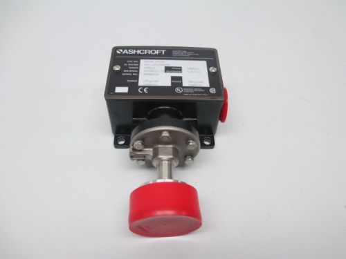 New ashcroft b420v xcg3a pressure switch 125/250v-ac 15a amp 3/4in npt d247373 for sale