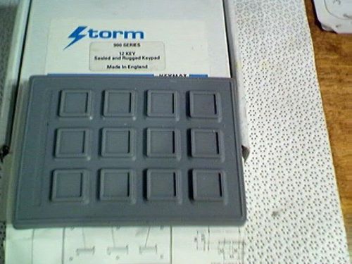 Storm 900 series 12 button key pad