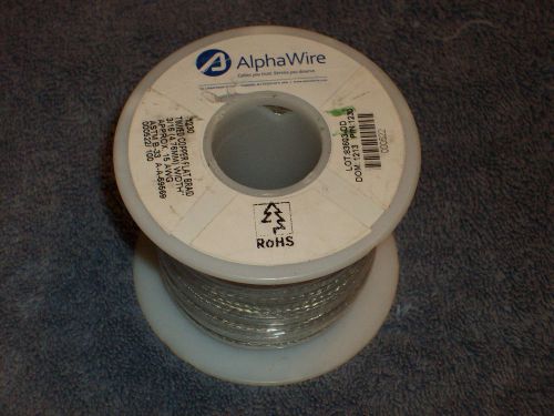 Alpha Wire...Braid, Flat; 3/16 in. W; 25 A (Bare cable); Tinned Copper...100&#039;