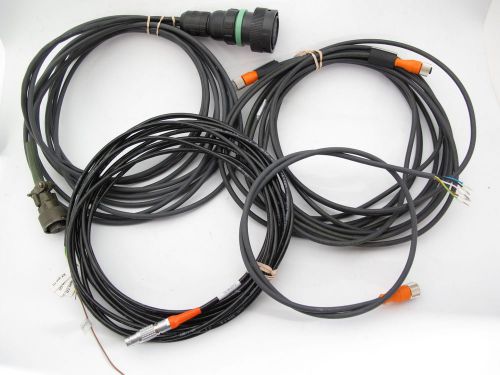 Job lot of new cables ampex lapp stuttgart belden deutsch lemo 25&#039; 23&#039; 18&#039; 3&#039; for sale