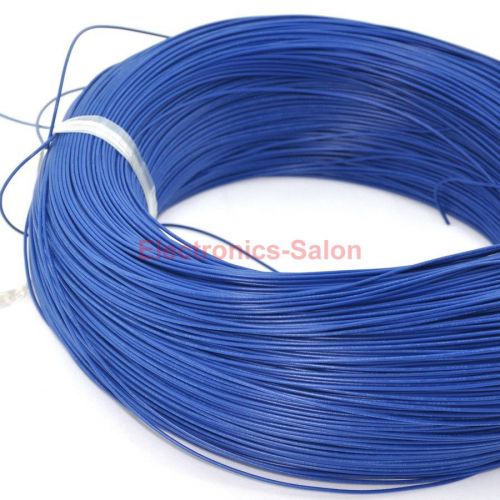 20m / 65.6ft blue ul-1007 24awg hook-up wire, cable. for sale