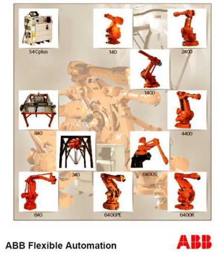 ABB Robot Manuals + Schematics on 2 CD&#039;s
