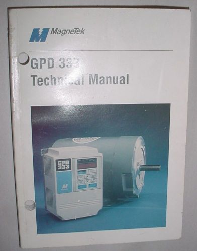 GPD 333 Magnetek Techical Manual 1998