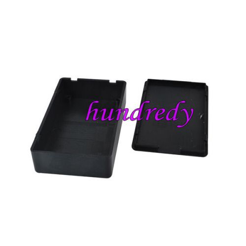 5x plastic electronic project box enclosure instrument case diy 85*50*21mm black for sale