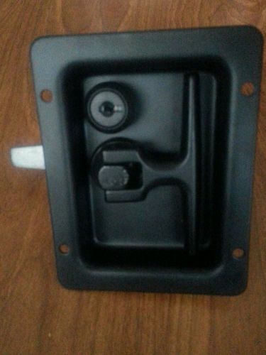 Set 6 Southco Locking T Handle Latches All Keyed Alike Black Truck Utility Bed