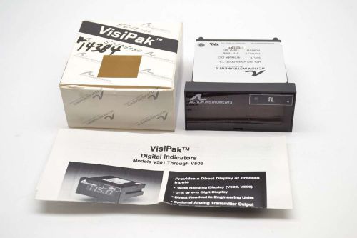 Action instruments v509-5000-t2 visipak digital indicator display b411552 for sale