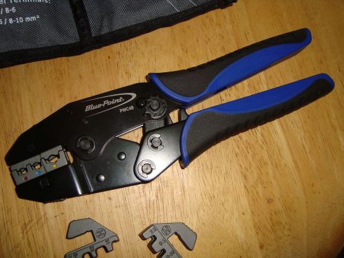 Blue Point Ratcheting Terminal Crimper Pliers With Quick Change Jaws / Clean