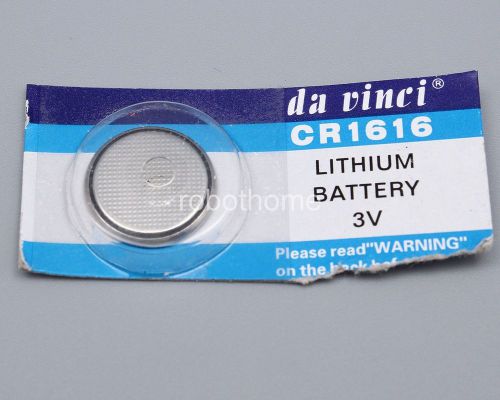 5PCS CR1616 Button batteries 3V Li Battery Coin Battery watch Battery Brand new